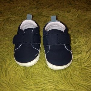 Navy Blue Shoes 0-3 months